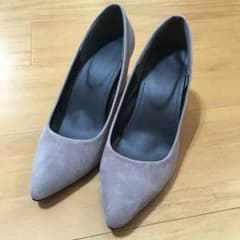 titivate グレー チャンキーヒール パンプス M チチベートのサムネイル
