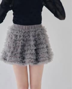 Ballerina volume tulle balloon skirtのサムネイル