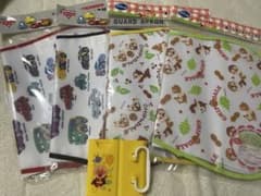 Disney Cars Chip and Dale Feeding Bibs (Set of 3) & Anpanman