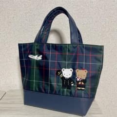 美品】機内販売限定 JAL× familiar オリジナル ミニトートバッグ