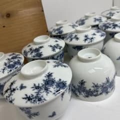 古伊万里 蓋茶碗 木箱付 A 高さ約9.5㎝ 東S8-0928② - メルカリ