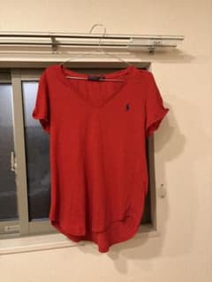 Polo Ralph Lauren Vネック Tシャツ レッドのサムネイル