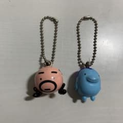 平成レトロ 当時もの たまごっち おやじっち＆ぎんじろっち キーボール