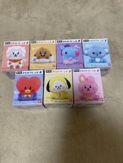 BT21 프렌즈 피규어 시리즈 2 소프비 7체 세트