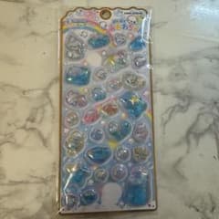 ぷくぷくあわわちゃん　ストーンつきメロウアクアリウム　シールのサムネイル