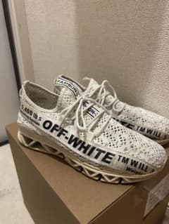 OFF-WHITE ロゴ入り スニーカー ホワイトのサムネイル