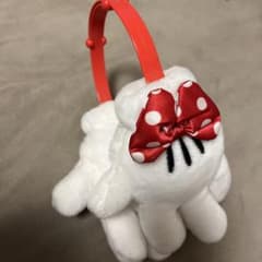 ミニー　イヤーマフラー　耳当て　手袋　ディズニーリゾートのサムネイル