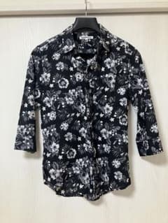 セマンティックデザイン　フラワー柄シャツ花柄　y2k 00s ダークウェア　お兄のサムネイル