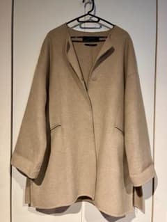 ZARA ザラ ハンドメイド ベージュコートのサムネイル