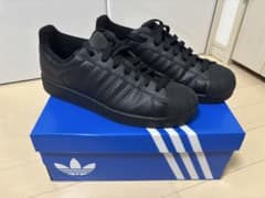 adidas SUPERSTAR TD オールブラック 26.5cm 箱付き美品のサムネイル