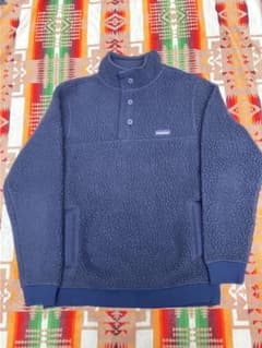 patagonia シアーリング　フリースジャケット M スナップTのサムネイル