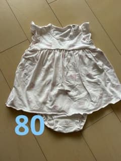 ジェラートピケ　ロンパース 80 女の子のサムネイル