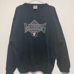 raidersスウェット トレーナー 古着　ブラックのサムネイル