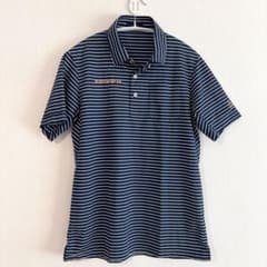 Munsingwear ゴルフ 半袖ポロシャツ ネイビー ボーダー M - メルカリ