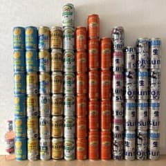 ビール＆チューハイ&ノンアルコールビール まとめ売り 65本 - メルカリ