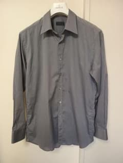 PRADA　メンズシャツ　グレー　サイズ42 16 1/2のサムネイル