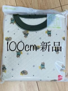 ユニクロ　キルトパジャマ　100のサムネイル