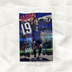 【新品】ツインウエハースサッカー日本代表2026 トレカ /小川航基のサムネイル