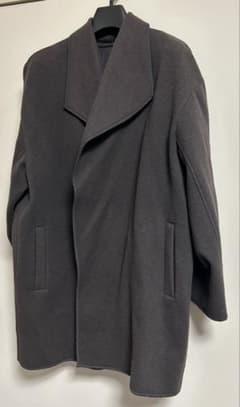 中古品 ガリャルダガランテ リバー仕立て ハーフガウンコート ブラウン