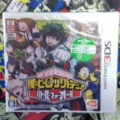 僕のヒーローアカデミア 3DSゲーム バトル・フォー・オールのサムネイル