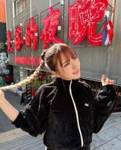 JIMWAG  Gossip girl track Jacket/BLACKのサムネイル