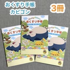 [3 권 세트] 물집 수첩 가비건 약 수첩 포켓몬스터 포켓몬