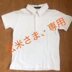 半袖 ポロシャツ 白のサムネイル