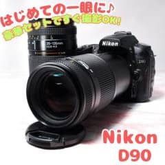 ✨Nikon D90✨広角〜望遠OK ダブルレンズで全部撮れる - メルカリ