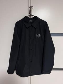 A.P.C. ブラック コーチジャケットナイロンジャケット XSのサムネイル