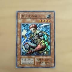 異次元の戦士 4星 地属性 1200/1000