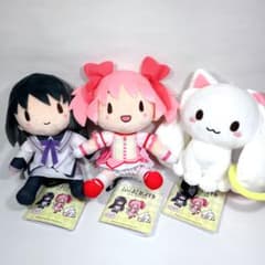마법소녀 마도카☆마기카 마도마기 푹신푹신 인형 전 3종 세트