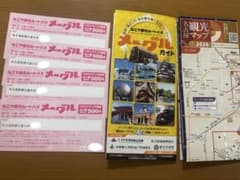 名古屋市内観光パス1日券（メーグル）大人4枚&観光マップセットのサムネイル