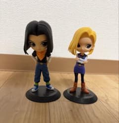 ドラゴンボール Q posket 人造人間17号 18号 フィギュアのサムネイル