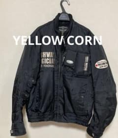 YELLOW CORN レザージャケット L ハイウェイマジシャン Amazon | [イエローコーン] Yellow Corn テキスタイルハイウェイ