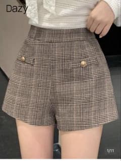 SHIEN チェック柄 ショートパンツのサムネイル