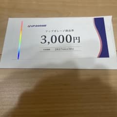 アップガレージ 株主優待券 3000円分 - メルカリ