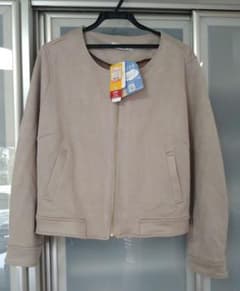 新品＊タグ付き＊未使用＊ライダース＊大きいサイズ＊くすみカラー＊しまむらのサムネイル