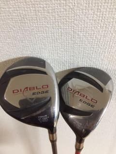 特価キャロウェイ callaway  DIABLO EDGE 3W 5W  二本のサムネイル