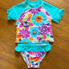 女の子　水着  ラッシュガード　3Tのサムネイル