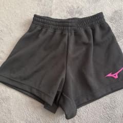 MIZUNO ミズノ バレーボール パンツ ブラック ピンクのサムネイル