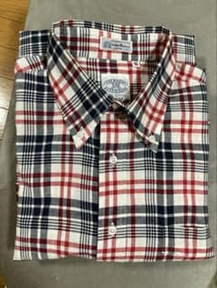 【BAGGY】India Madras チェック柄シャツ Sのサムネイル