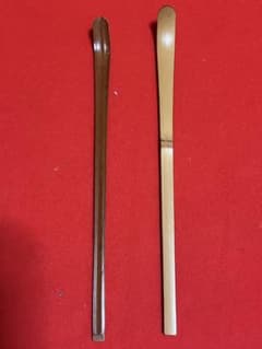 茶道具 茶杓 2本セット 虎蒔絵のサムネイル