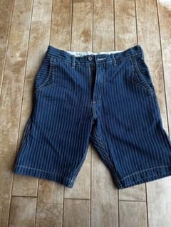 Schott Perfecto ヒッコリー ショートパンツ 28 - メルカリ