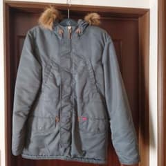 Supreme N-3B Jacket Gunmetal M N3B ボタン欠損 - メルカリ