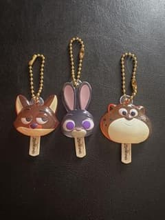 Zootopia アイスキャンディー キーホルダー 3種セットのサムネイル