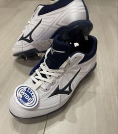 値下　MIZUNO ミズノ ライトレボバディー　23.5cm　金具 野球スパイクのサムネイル