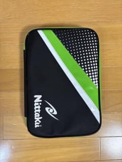 Nittaku 卓球ラケットケース ブラック×グリーンのサムネイル