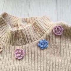 マザウェイズ  暖かいお花トップスのサムネイル