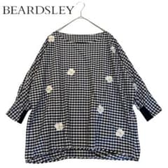 美品 BEARDSLEY ビアズリー ドット シャツ Tシャツ ドルマンスリーブ 美品 BEARDSLEY ビアズリー ドット シャツ Tシャツ ドルマンスリーブの