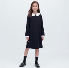 ユニクロ オケージョンワンピース160cmのサムネイル